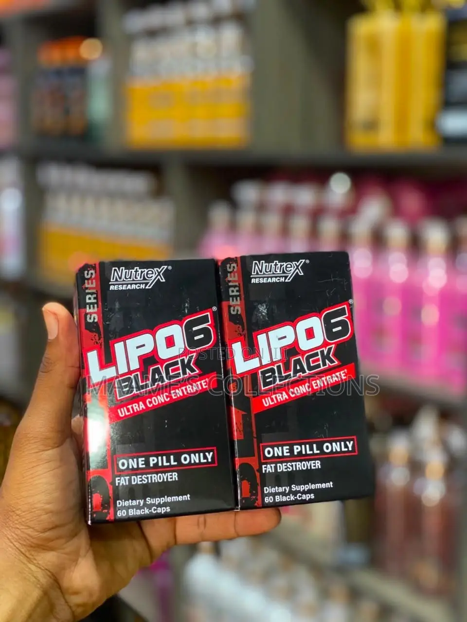 Lipo 6 Black Ultra Concentrate 60 Capsules, Nutrex, Fat Burner