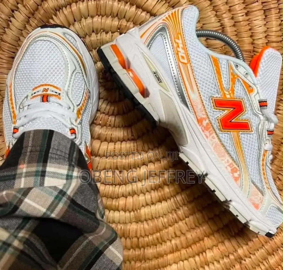 Original New Balance 740 Orange / White