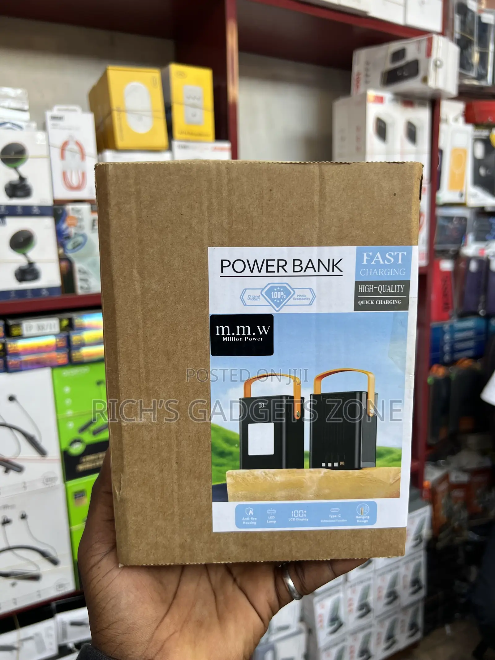  POWER UP ANYWHERE! m.m.w 80,000mAh Fast Charging Power Bank (22.5W)
