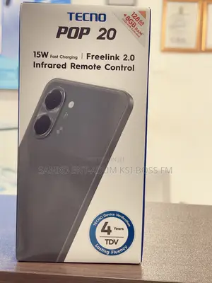 New Tecno Pop 20 128 GB Black