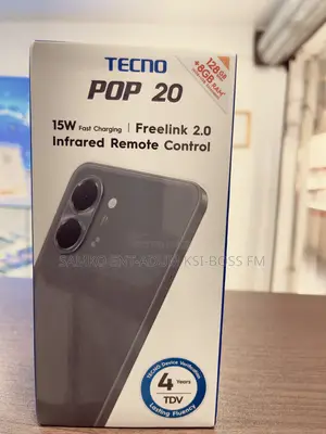 New Tecno Pop 20 128 GB Black