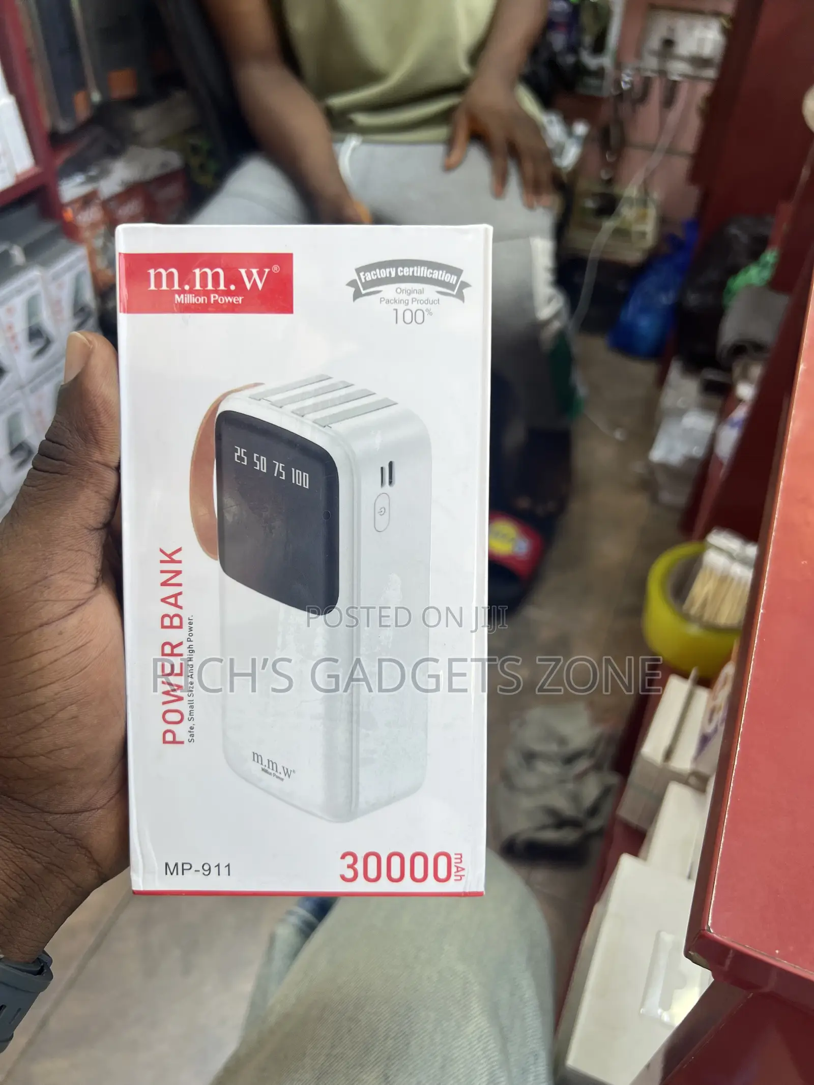 Original m.m.w Fast-Charging Power Banks (30,000mAh – 100,000mAh)
