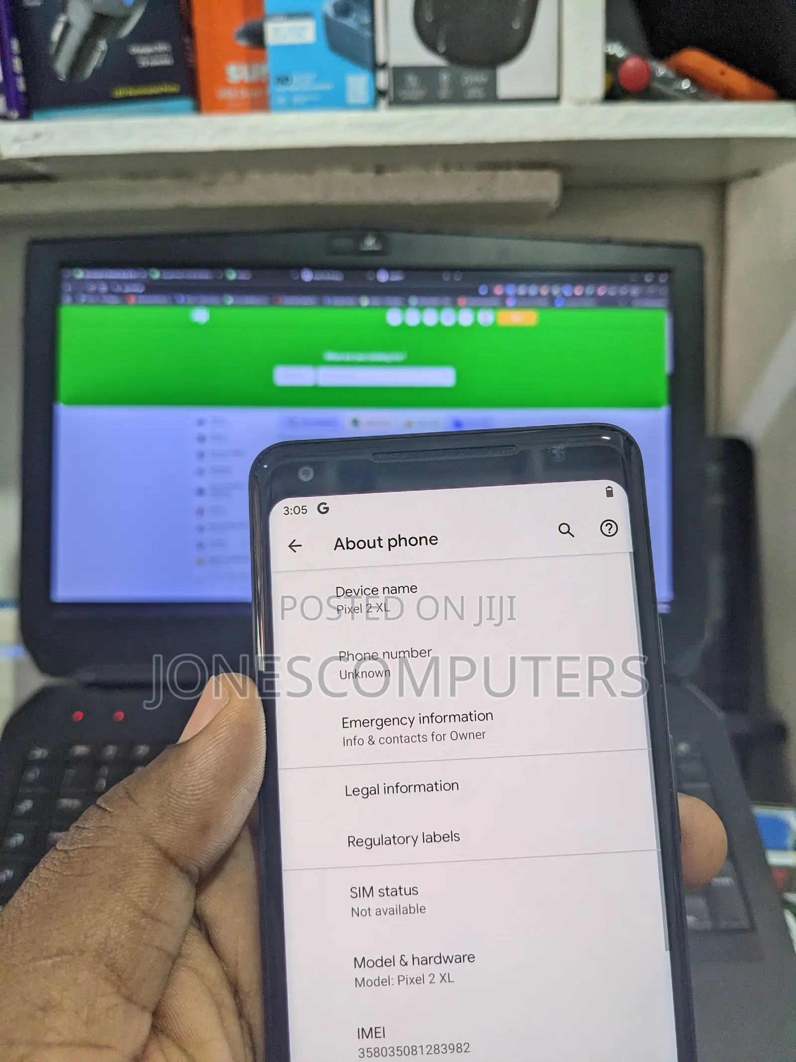 Google Pixel 2 XL 128 GB Black