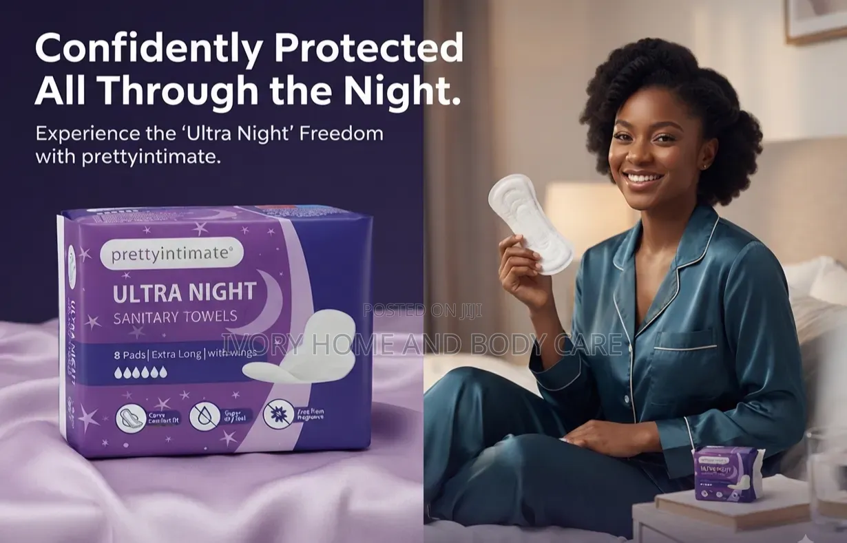 Pretty Intimate Ultra Night Sanitary Towel(Pad)
