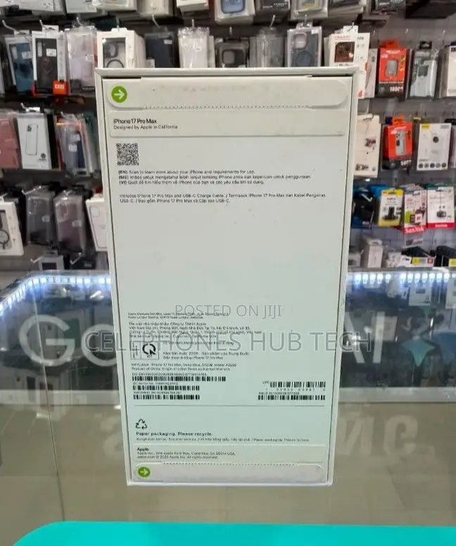 New Apple iPhone 17 Pro Max 1 TB Blue
