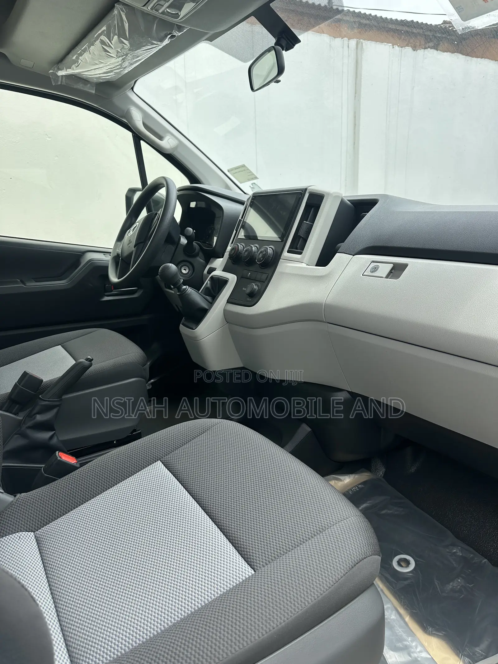 New Toyota HiAce 2025 White