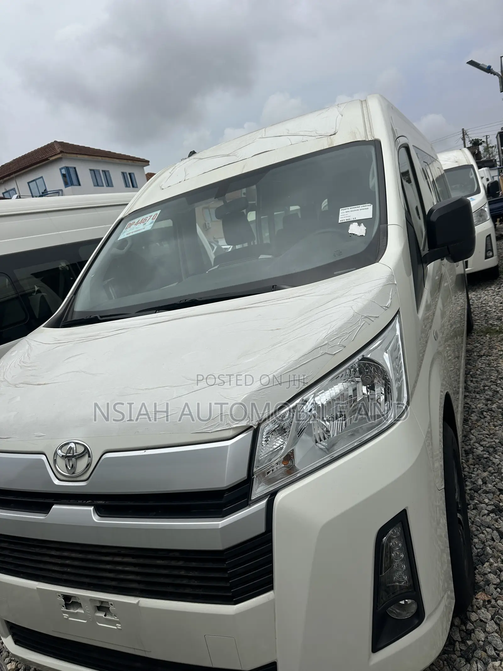 New Toyota HiAce 2025 White