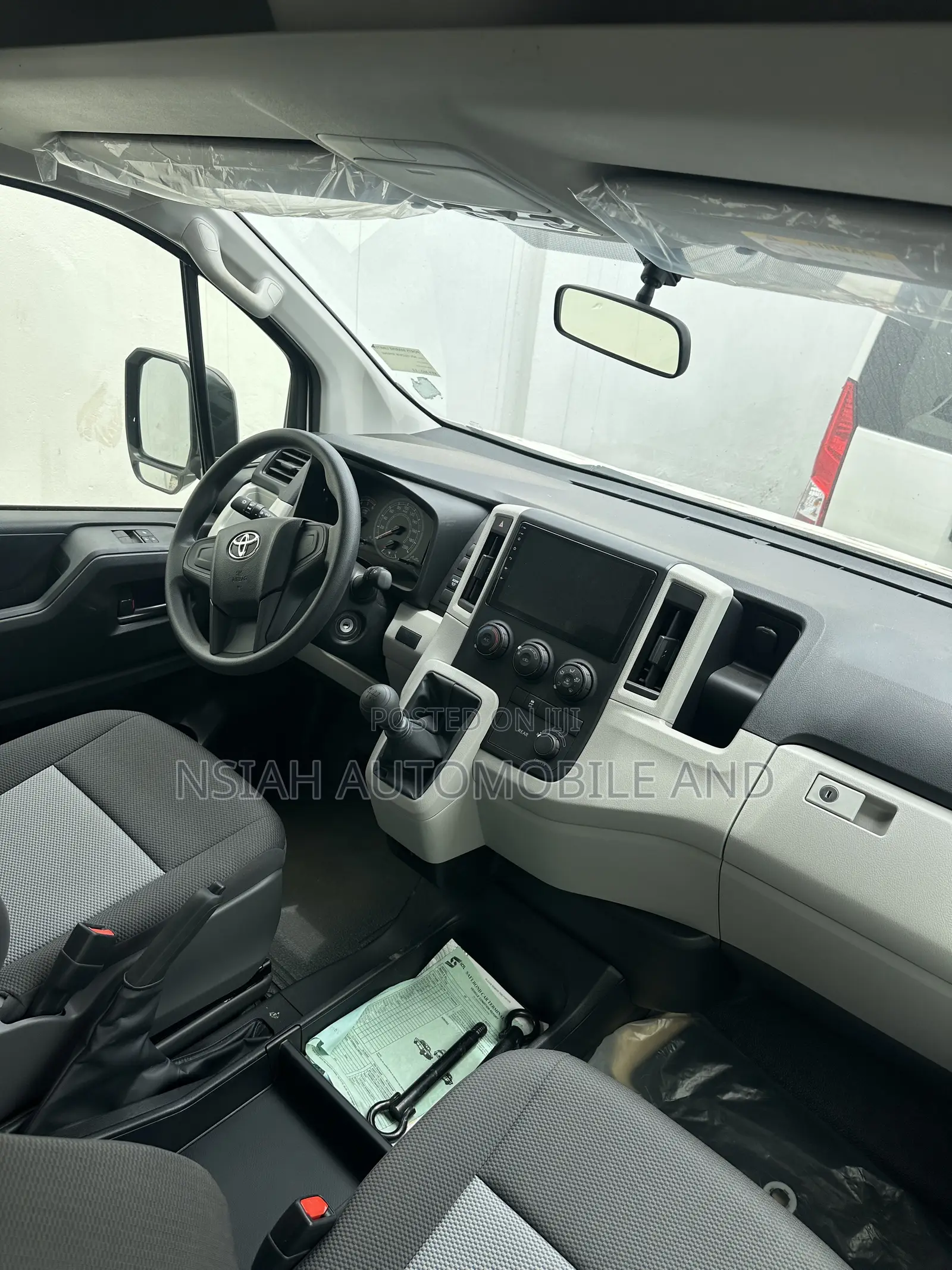 New Toyota HiAce 2025 White