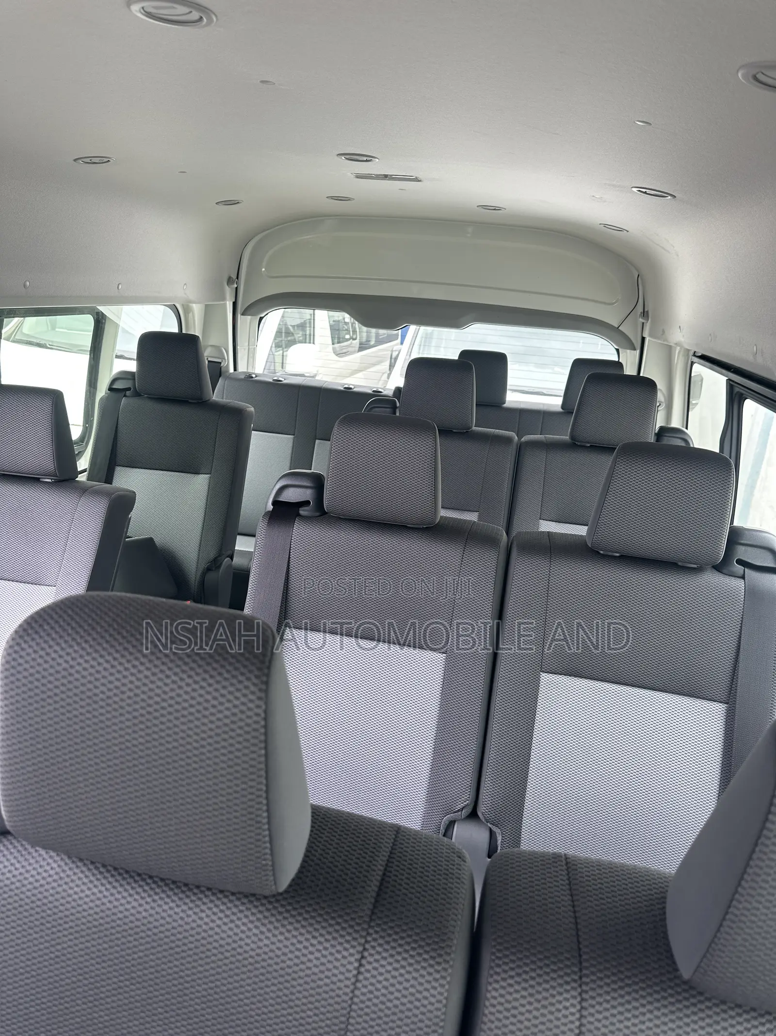 New Toyota HiAce 2025 White