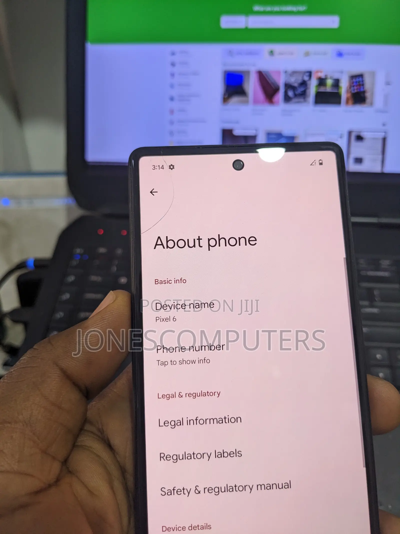 Google Pixel 6 128 GB Black