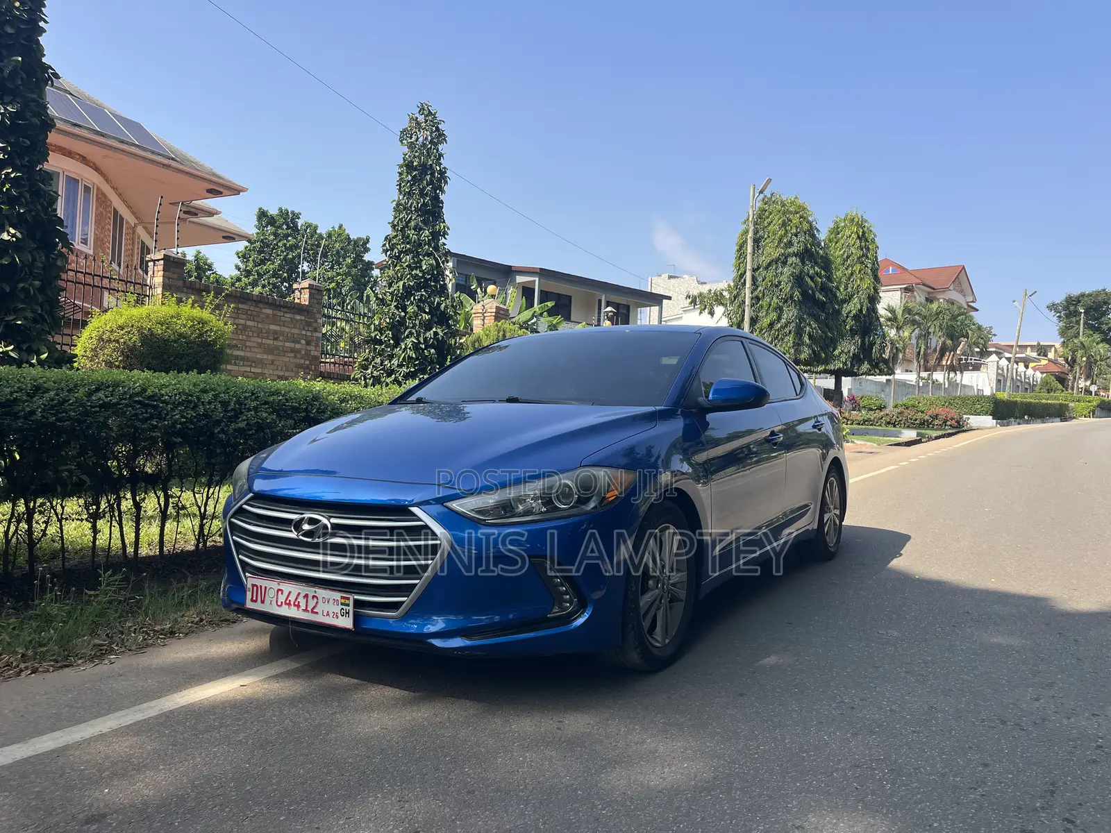 Hyundai Elantra 2017 Blue