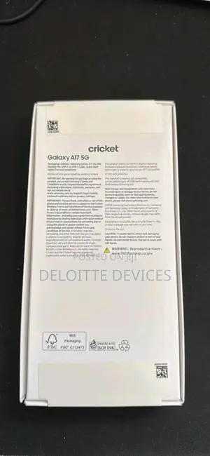 New Samsung Galaxy A17 5G 256 GB Black