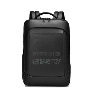 Premium MultiCompartment QualityLeather Business Backpack Professional