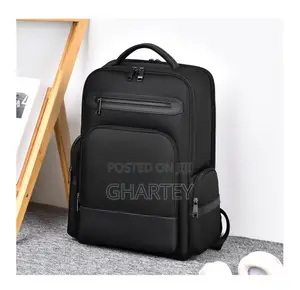 Premium MultiCompartment QualityLeather Business Backpack Professional