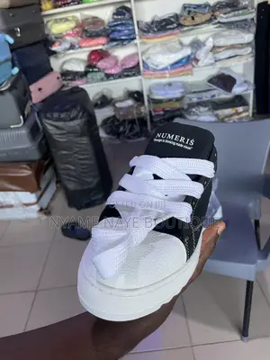 Brand New Black White Chunky Sneakers - Unisex Streetwear Shoes