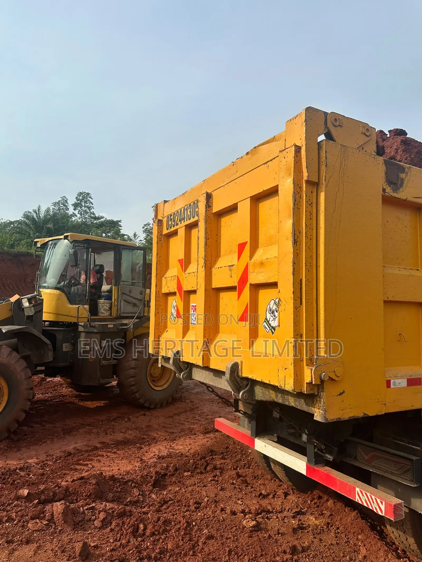 Used Hongyan Kingkan Truck 2020 Yellow