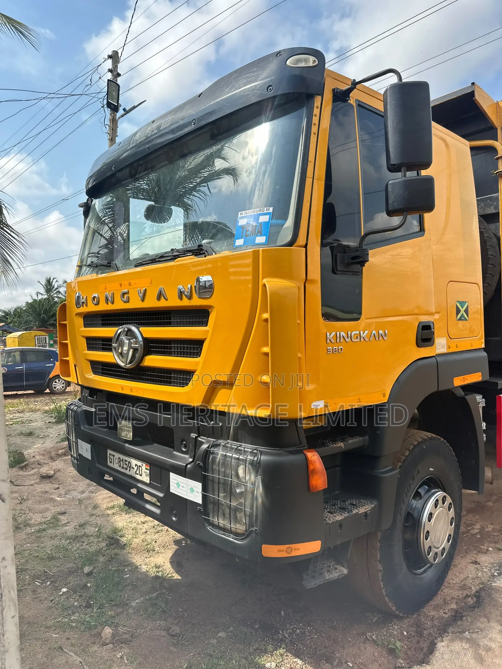 Used Hongyan Kingkan Truck 2020 Yellow