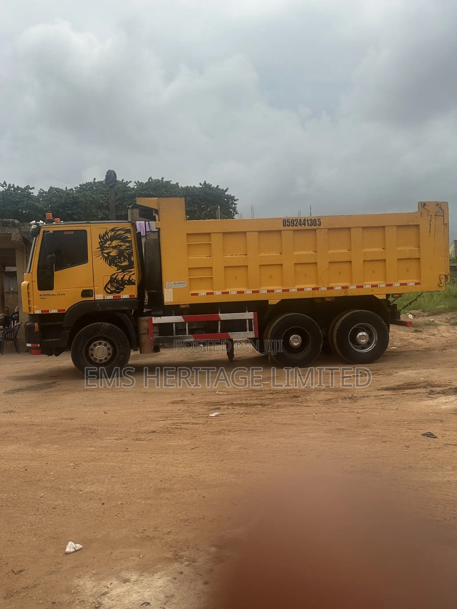 Used Hongyan Kingkan Truck 2020 Yellow