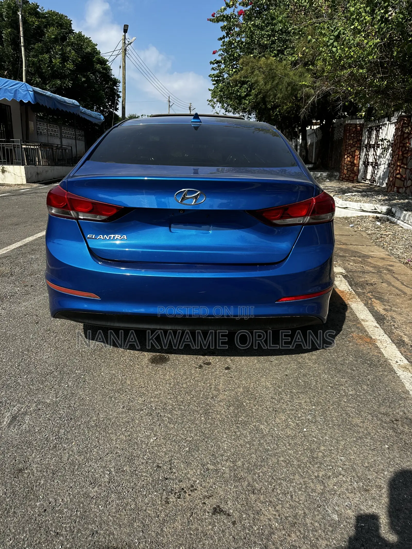 Hyundai Elantra Limited 2018 Blue