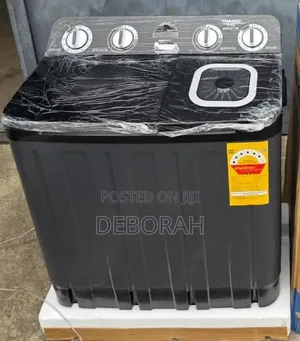 7kg Twin Tub Washing Machine - Grey