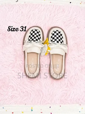 Checkered Girls Shoe