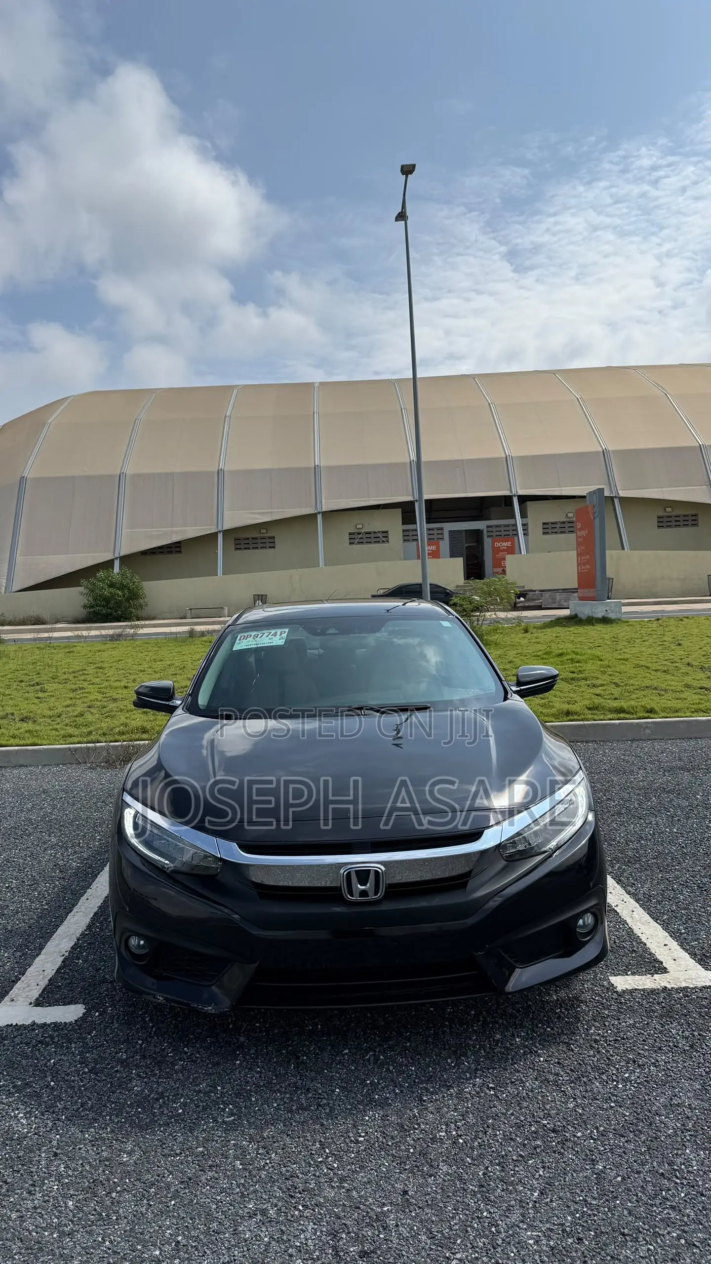 Honda Civic Touring 2dr Coupe (1.5L 4cyl) 2017 Black