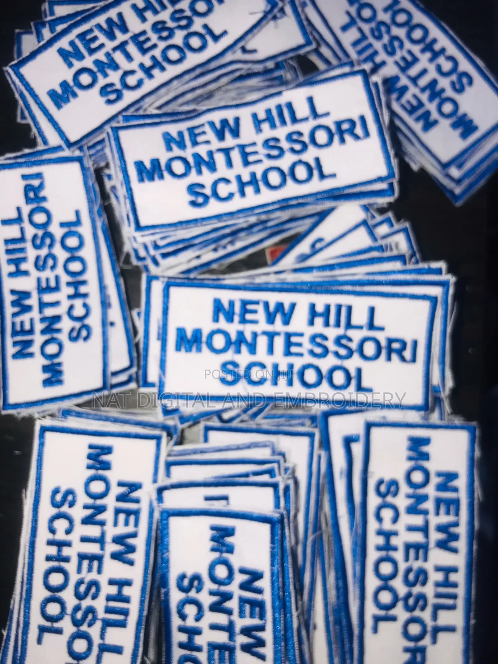 Embroidery School Badge