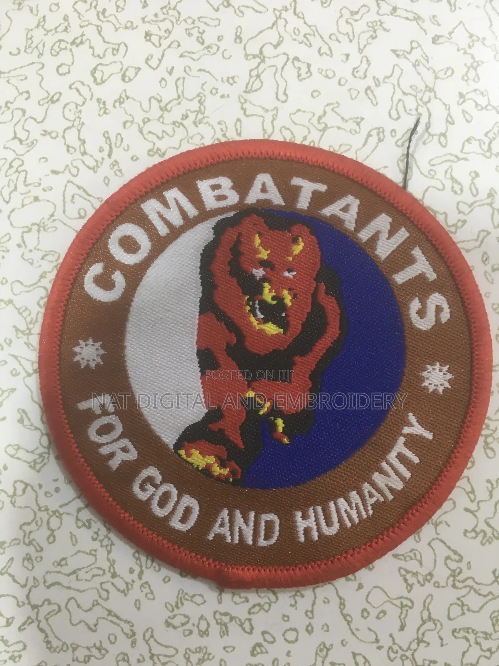 Embroidery School Badge