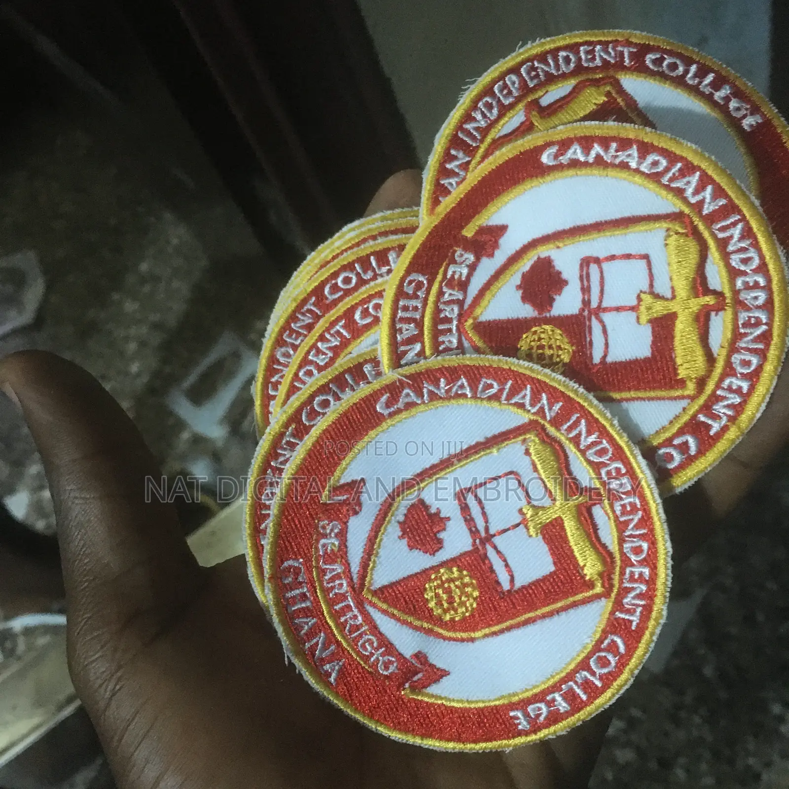 Embroidery School Badge