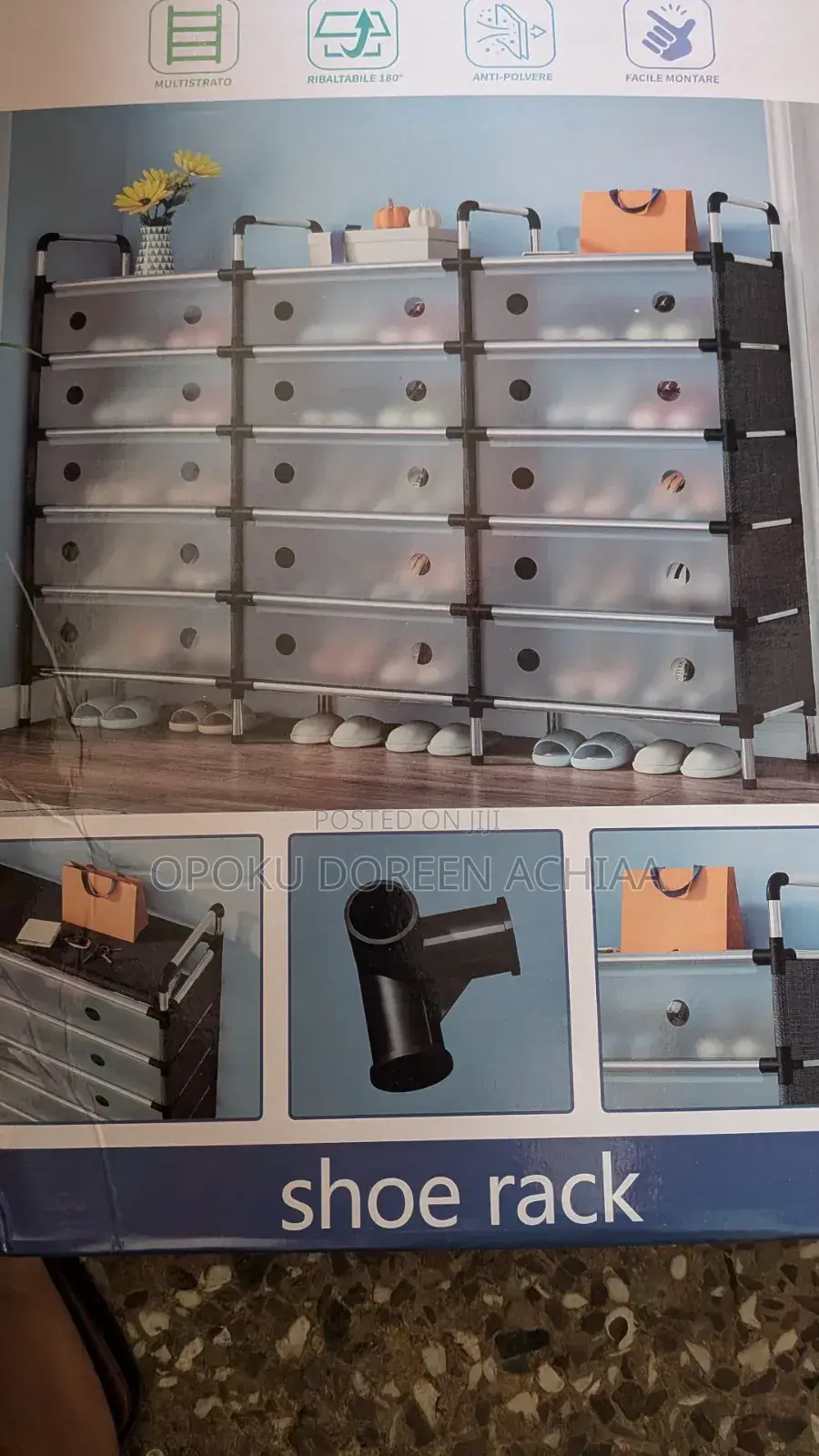 Dust Proof Shoe Rack