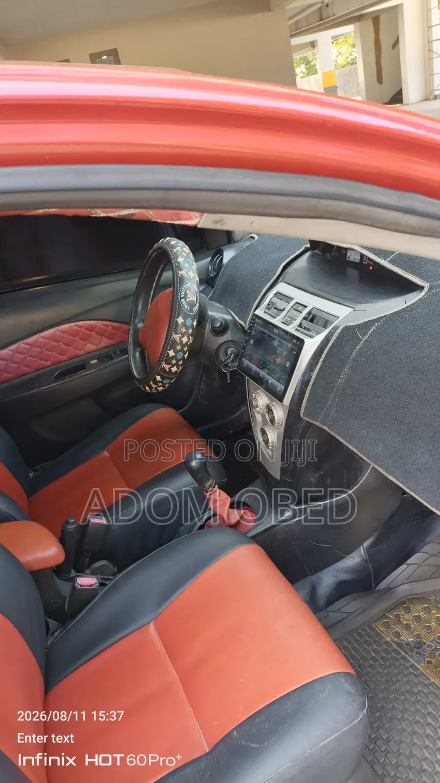 Toyota Yaris 2005 Red