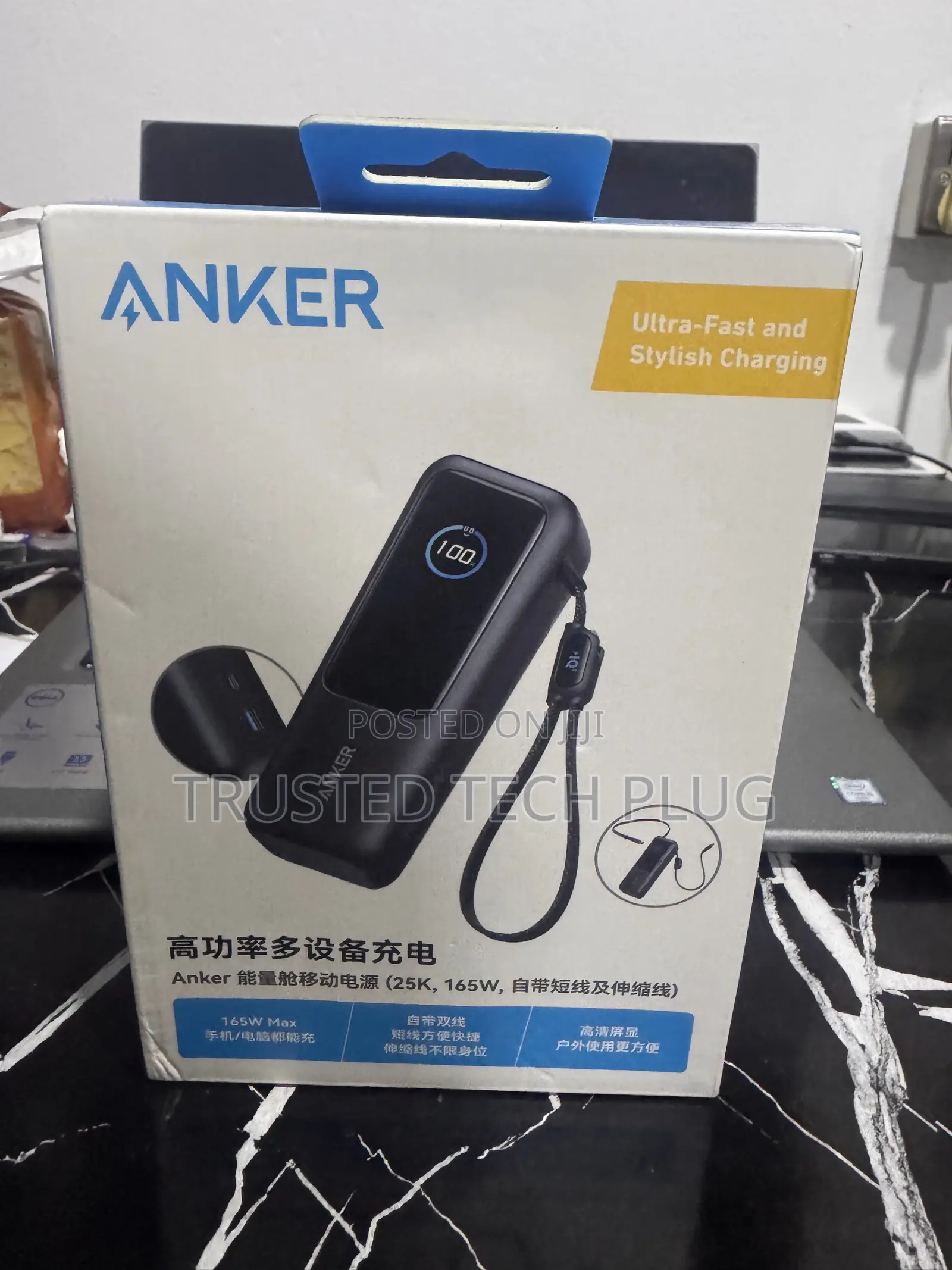 Anker Laptop Power Bank 25,000 Mah,165watts Power Bank