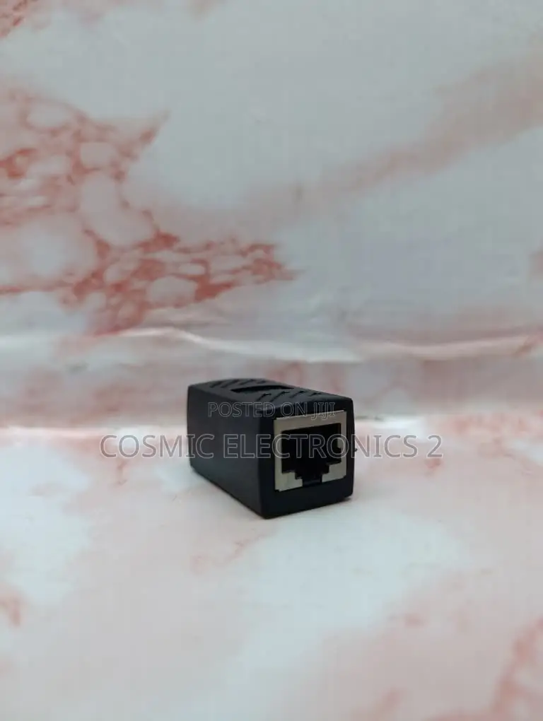 RJ45 Inline Ethernet Coupler – Shielded Cat6/Cat7 Network Extender