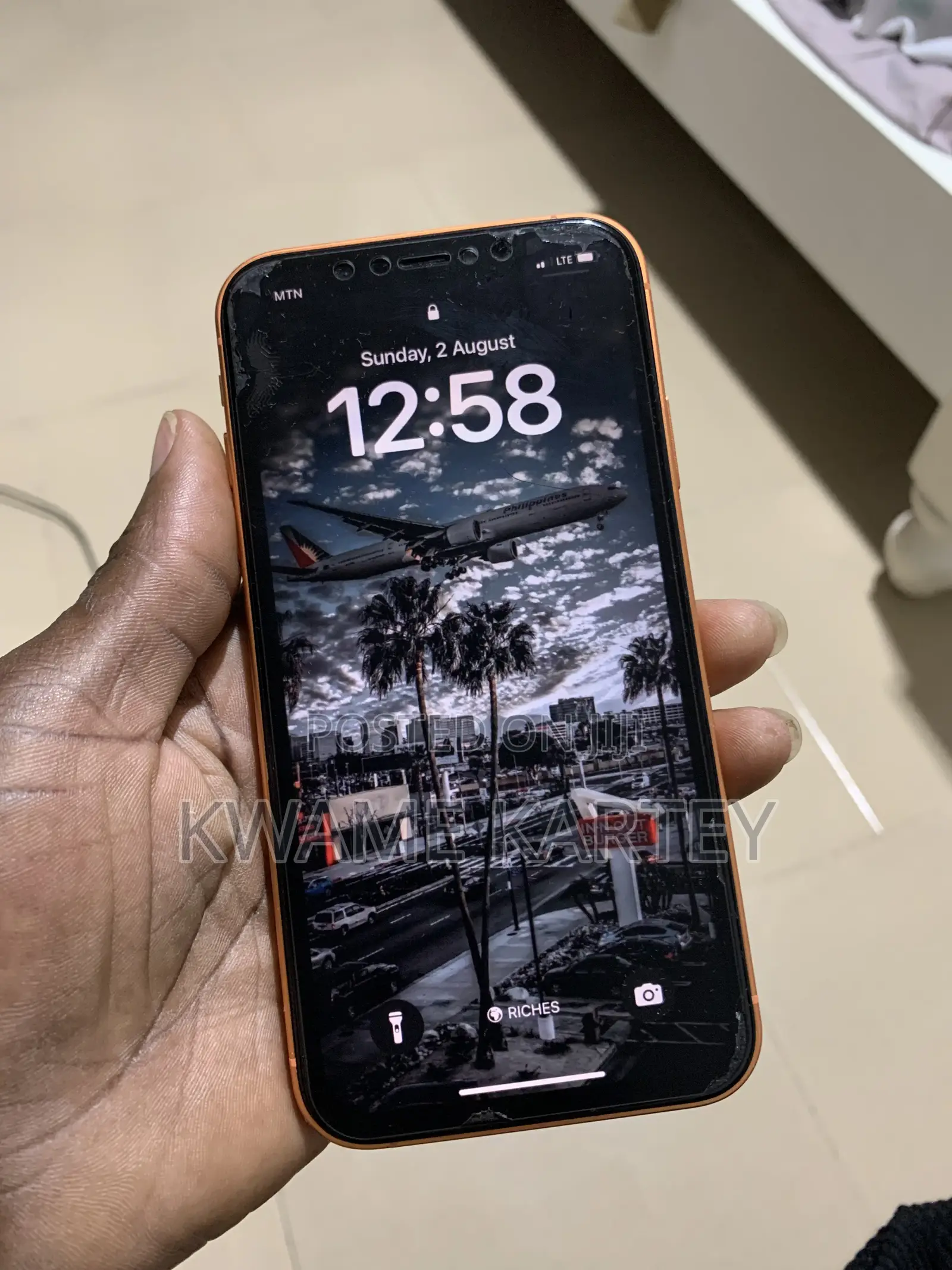 New Apple iPhone XR 128 GB Orange