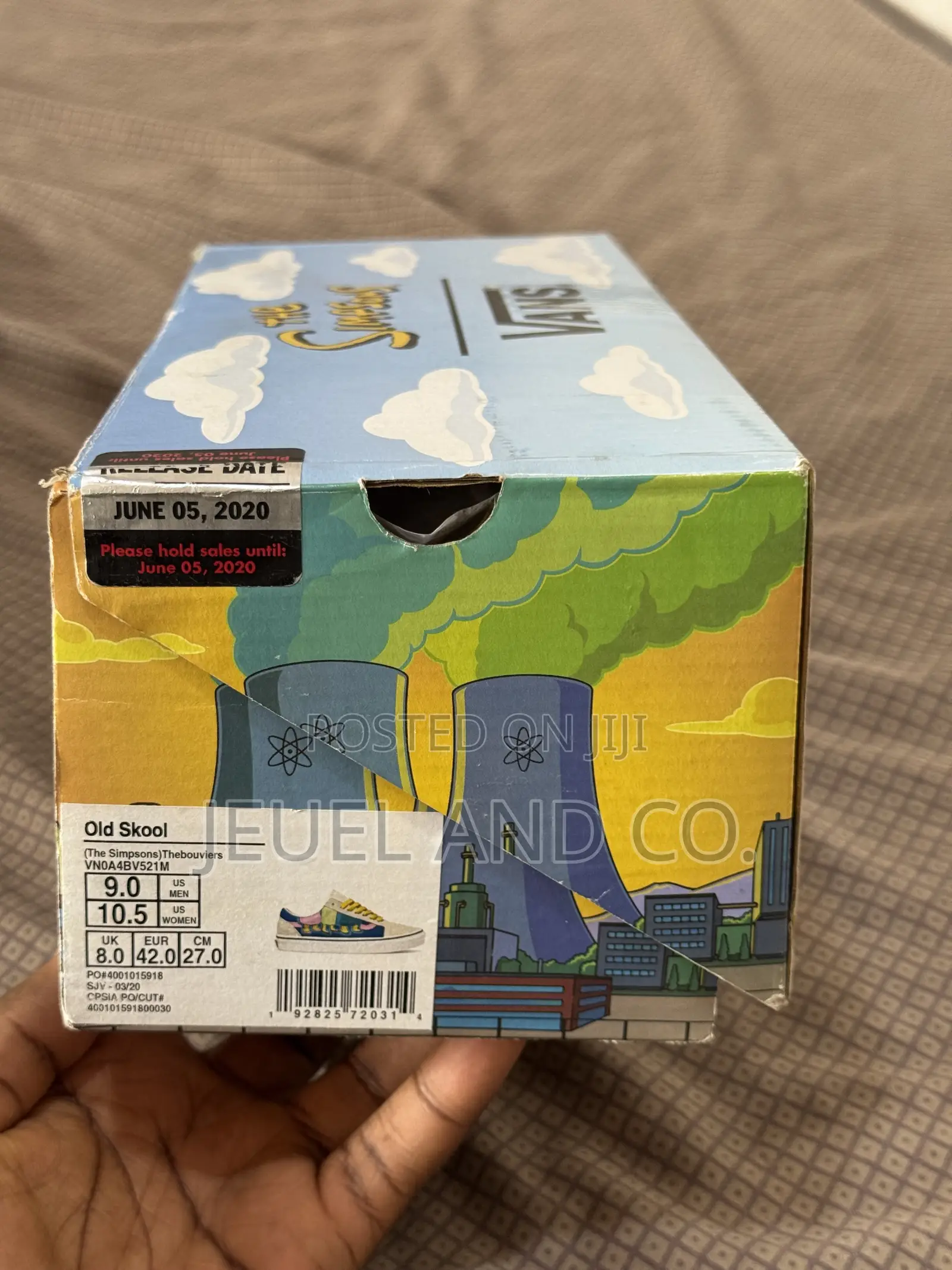 Authentic the Simpsons X Vans Old Skool 'The Bouviers' -VN0A4BV521M