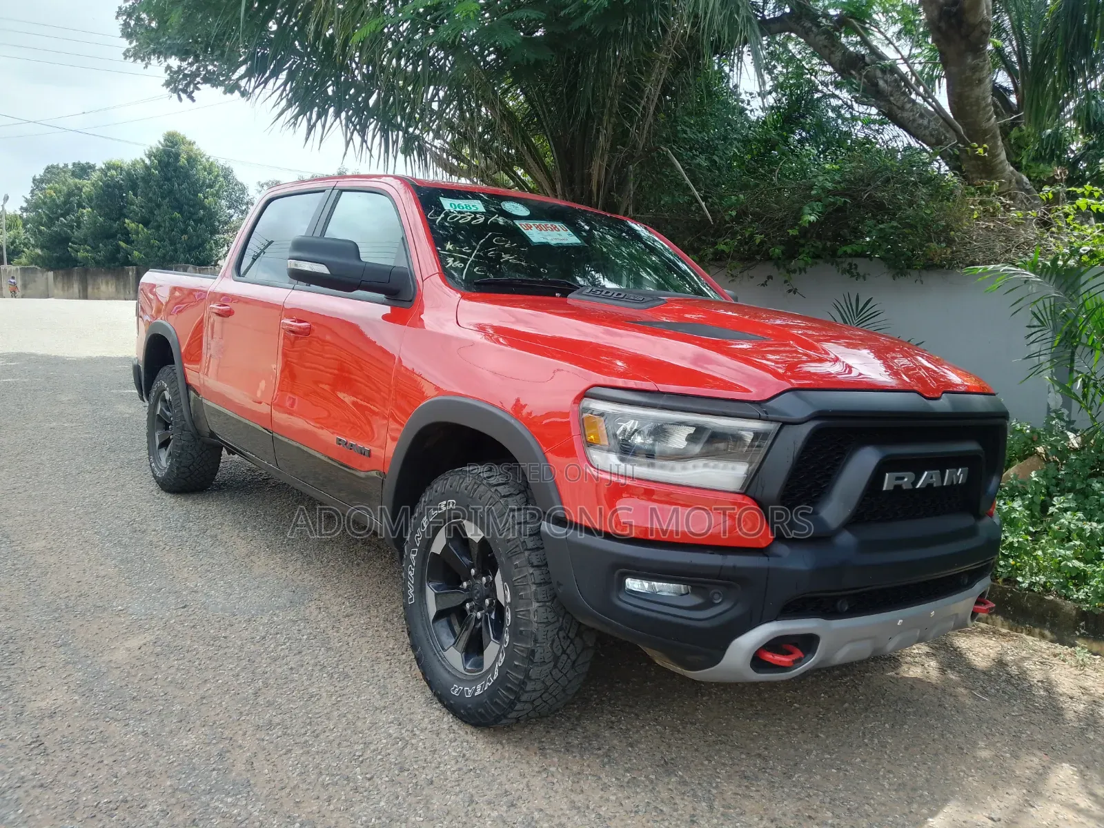 Dodge RAM 2018 Red