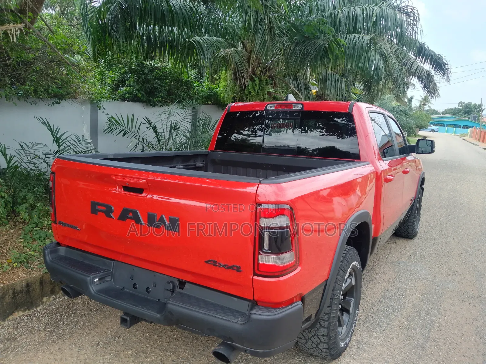 Dodge RAM 2018 Red