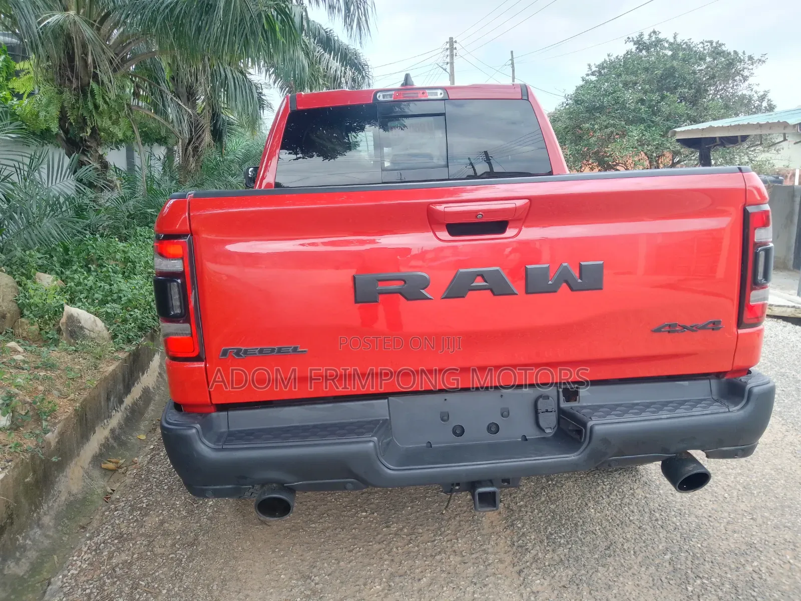 Dodge RAM 2018 Red