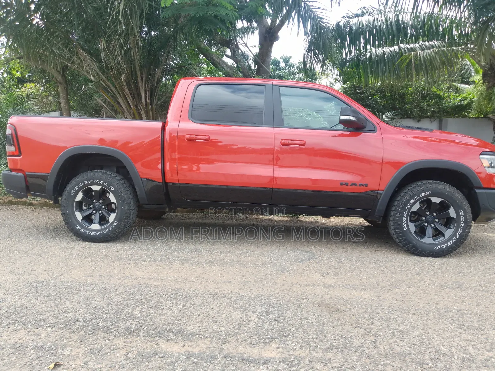 Dodge RAM 2018 Red