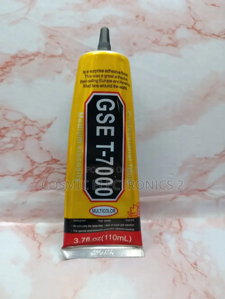 T-7000 Black Multipurpose Industrial Adhesive Glue – 110ML
