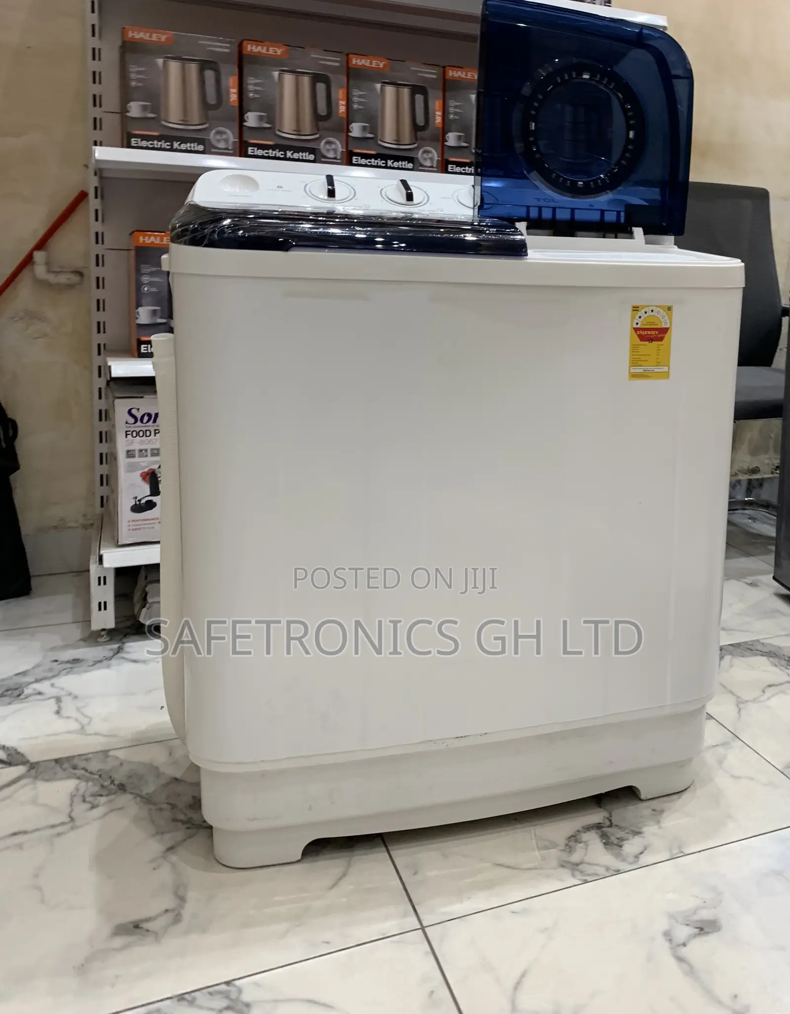 Most Reliable TCL 7KG Twin Top Washing Machine SKU: F207TT