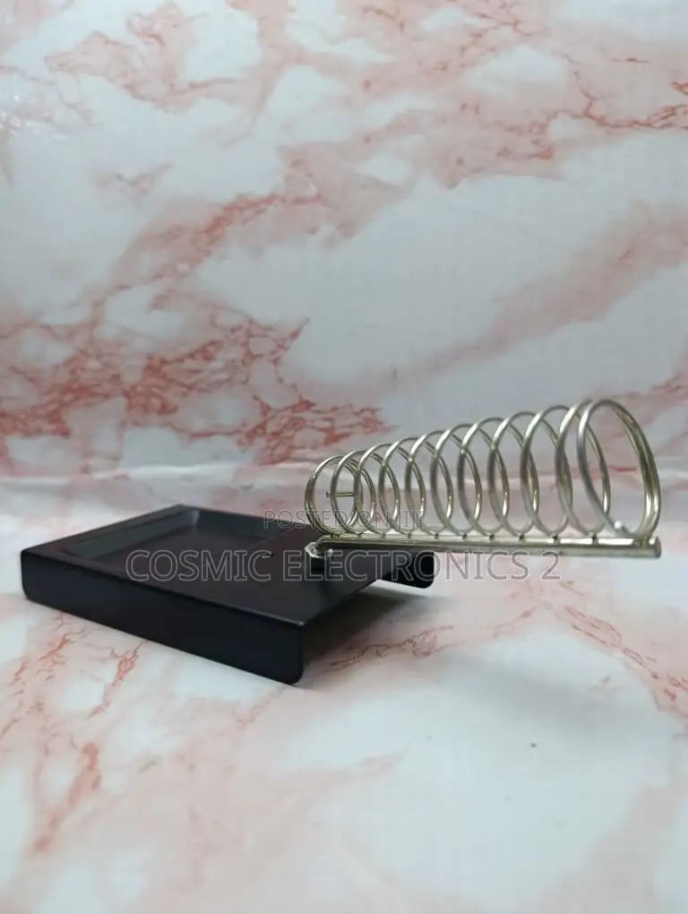 Metal Soldering Iron Stand Wire Holder – Stable Square Base
