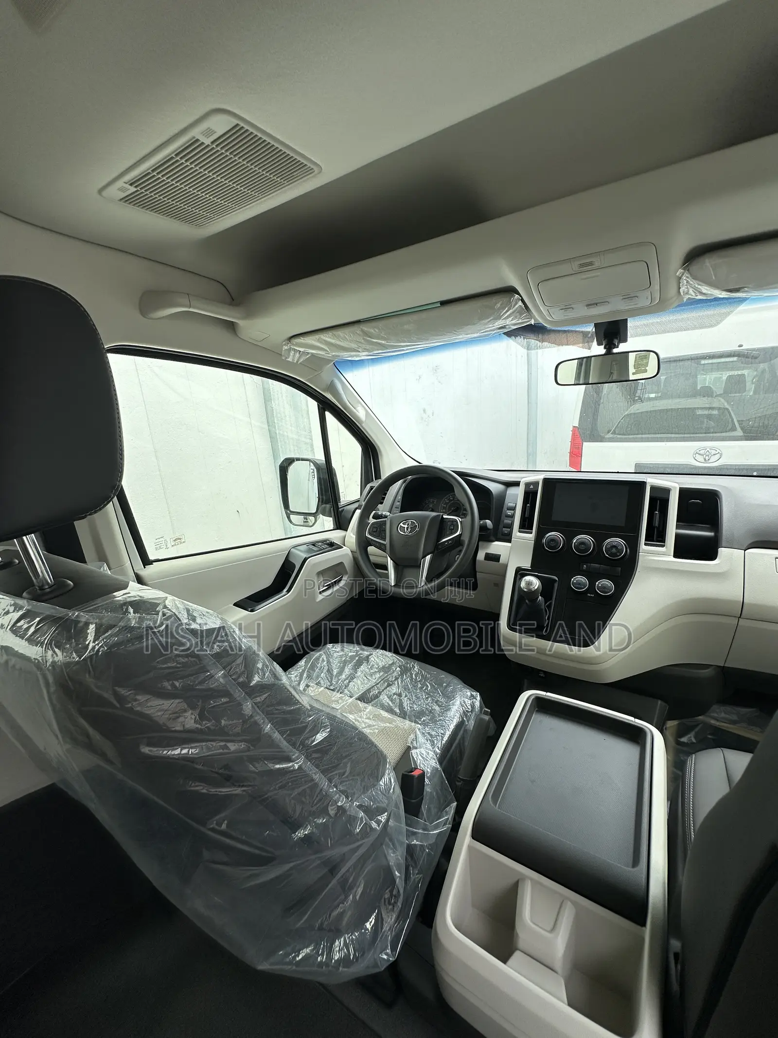 New Toyota HiAce 2025 White