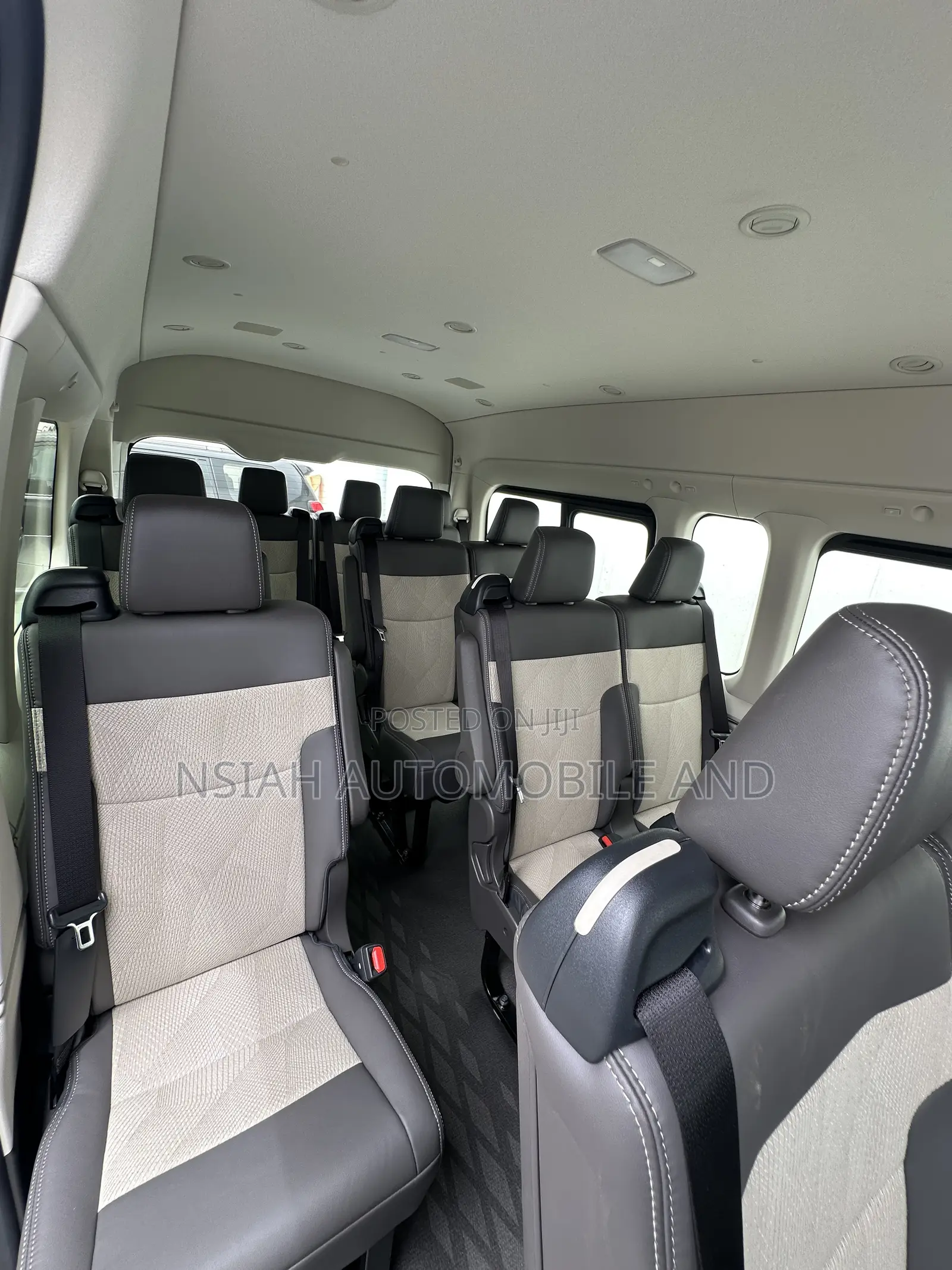 New Toyota HiAce 2025 White