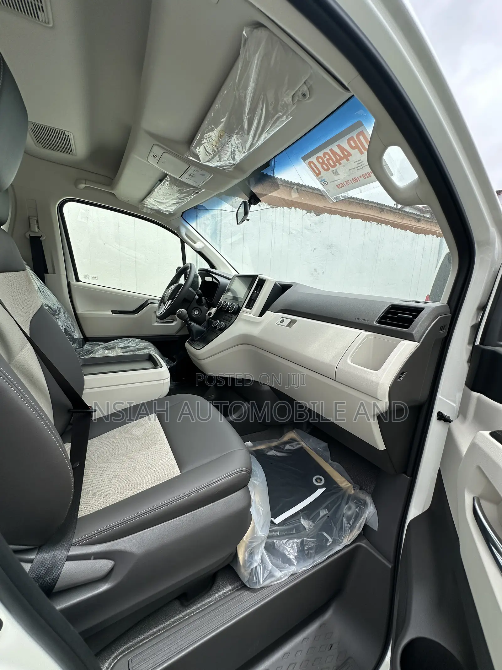 New Toyota HiAce 2025 White