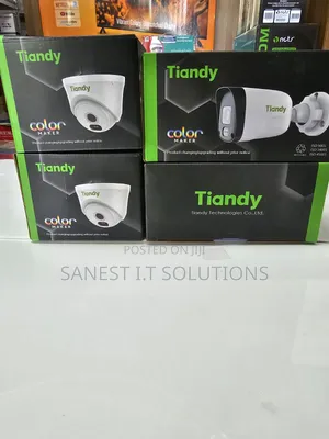 2mp Full Color With Audio Ip CCTV Camera Tiandy