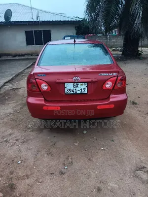Toyota Corolla 2006 Red