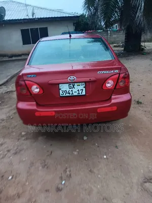 Toyota Corolla 2006 Red