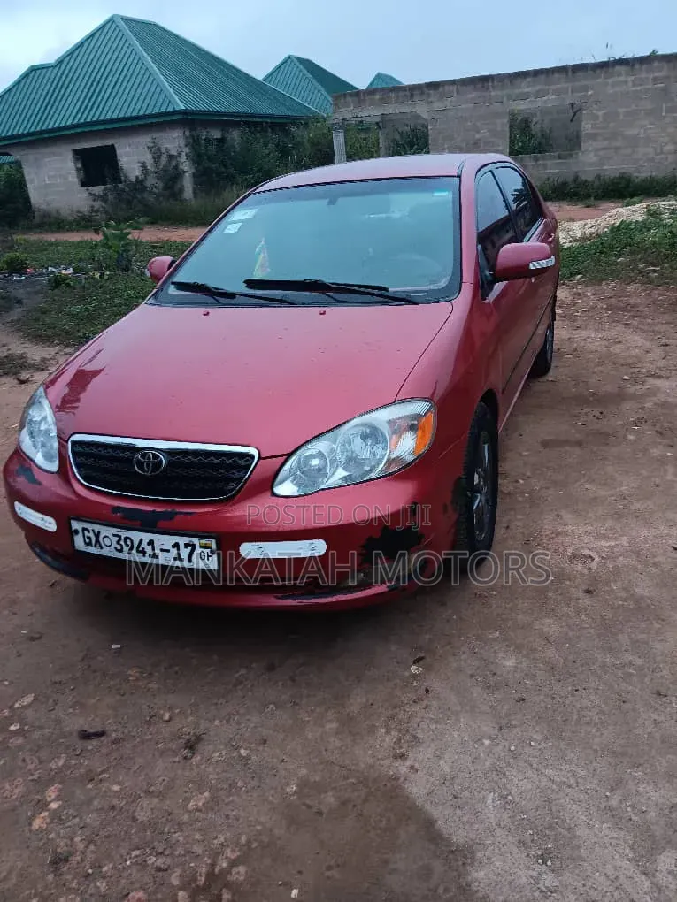 Toyota Corolla 2006 Red