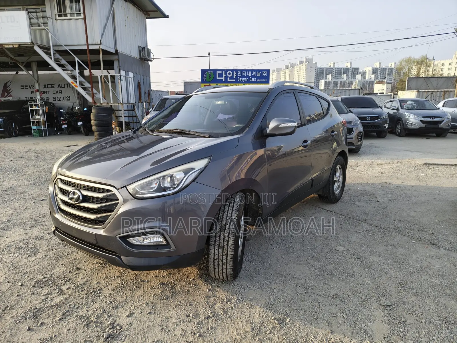 Hyundai Tucson Limited FWD 2014 Gray